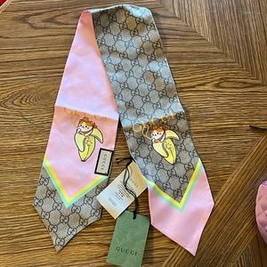 Gucci bananya scarf. Brand new, never worn